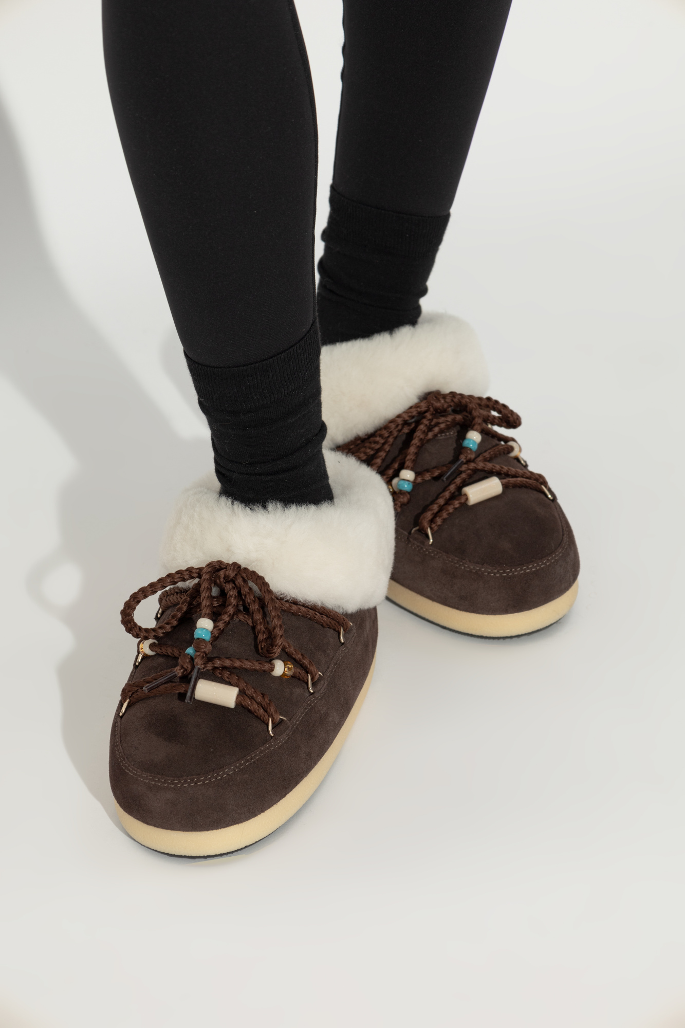 Moon Boot Snow boots MB EVX MULE SUEDE BEADS | Women's Shoes